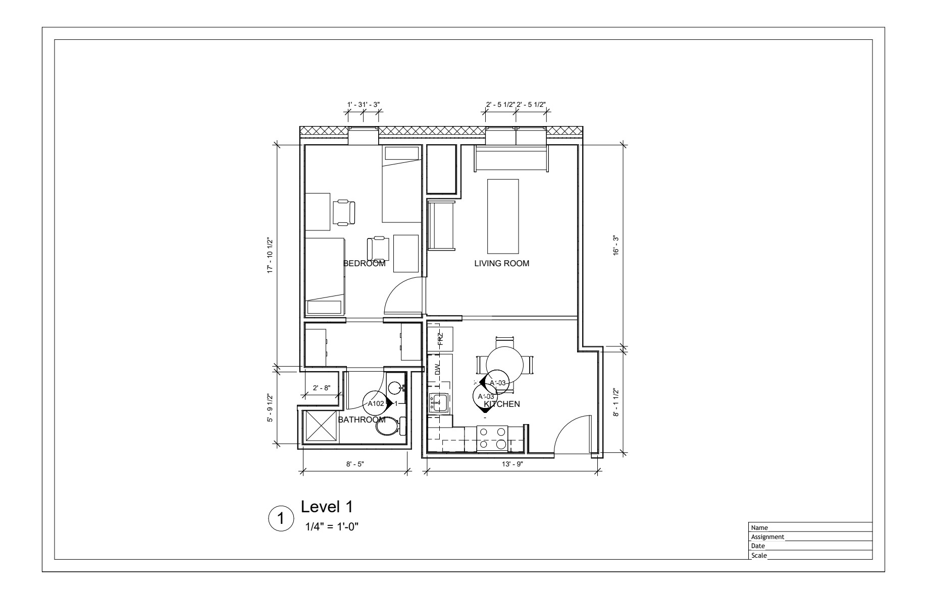 Living Spaces Dorm Room — image 1